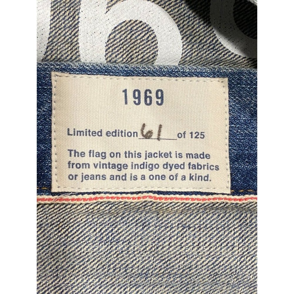 NWT GAP Limited Edition #61 of 125 -1969 Western Denim Jacket Sz M Light Wash - Picture 10 of 10